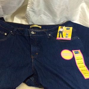 Lee Riders in dark wash so 16w/32